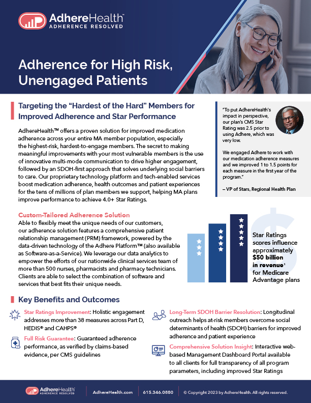 AH - Adherence for High Risk - Cover