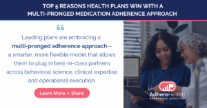 multi-pronged medication adherence strategy